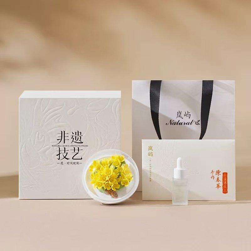 Dehua ceramic flower ornaments aromatherapy-Osmanthus fragrans - Image 3