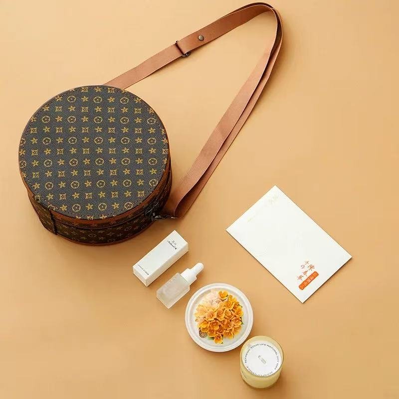 Dehua ceramic flower ornaments aromatherapy-Osmanthus gift box - Image 3