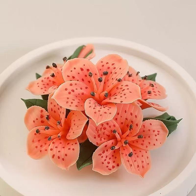 Dehua ceramic flower ornaments aromatherapy-Phalaenopsis - Image 3