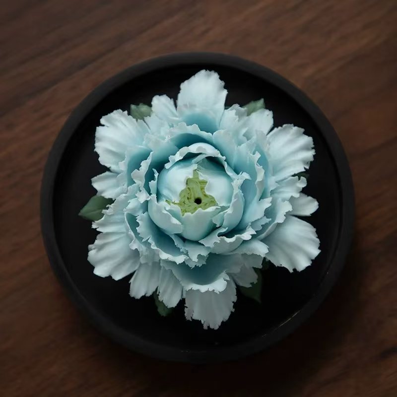 Dehua ceramic flower ornaments aromatherapy - Image 3