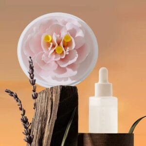 Dehua ceramic flower ornaments aromatherapy-Hibiscus mutabilis