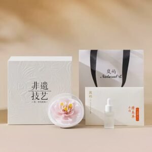 Dehua ceramic flower ornaments aromatherapy-Hibiscus mutabilis