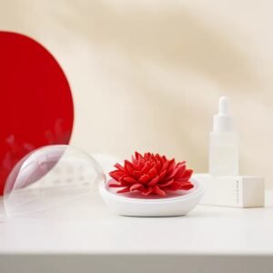 Dehua ceramic flower ornaments aromatherapy-Dahlia