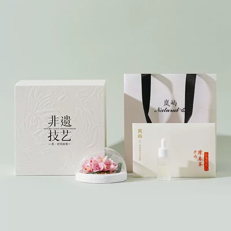 Dehua ceramic flower ornaments aromatherapy-Bougainvillea - Image 6