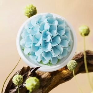 Dehua ceramic flower ornaments aromatherapy-Hydrangea