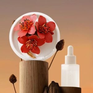 Dehua ceramic flower ornaments aromatherapy-Kapok flower