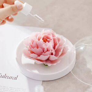 Dehua ceramic flower ornaments aromatherapy-Peony