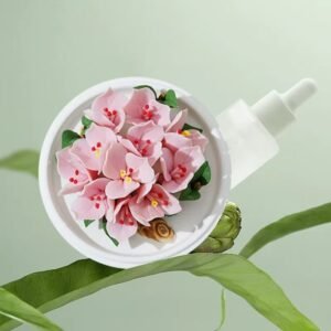 Dehua ceramic flower ornaments aromatherapy-Bougainvillea
